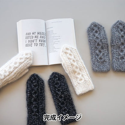 Kit de tricot "Crover Lab Mitton Kit Charcoal Gray 70433" Clover Clover