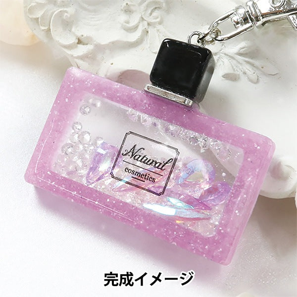 Kit de résine "Perfume Bottle Charm Purple Blue Sapphire RSK-308" Eruberu Elbert