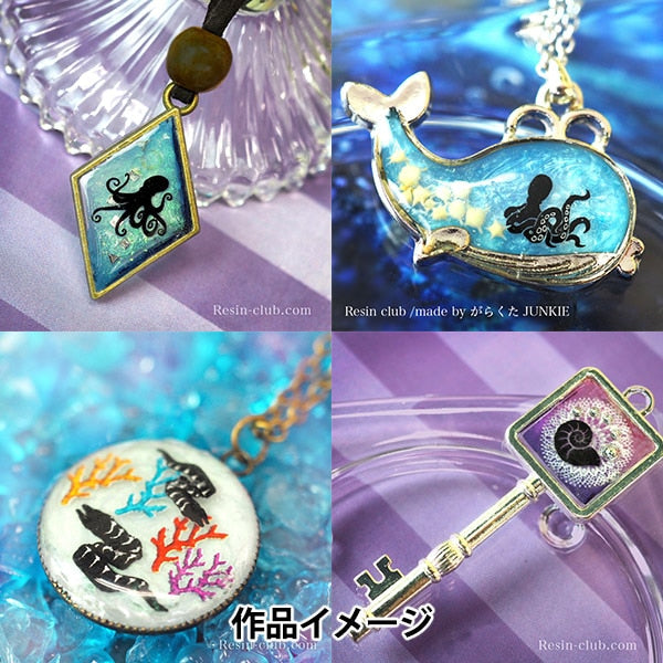 レジン材料 『海洋生物 両面 RC-SEC-102』 レジンクラブ – Yuzawaya