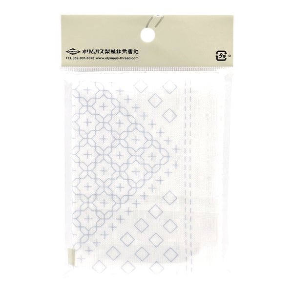 Embroidery Fabric "Hanachikin cloth Pack Morning Glory White H-1109" Olympus