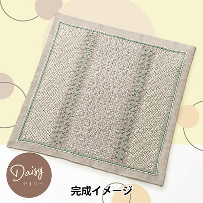 Kit di ricamo "kit sashiko kit -kit hana no hana fukin la bouquetiere daisy sk434" olympus olympus