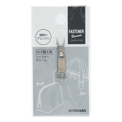 ReißverschlussCharme "ReißverschlussDekorative Winkel Typ kleiner Nickel FDC-03] KIYOHARA