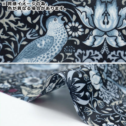 生地 『BEST OF MORRIS ラミネートカットクロス 約105cm×50cm ストロベリーシーフ C-R8176-55』