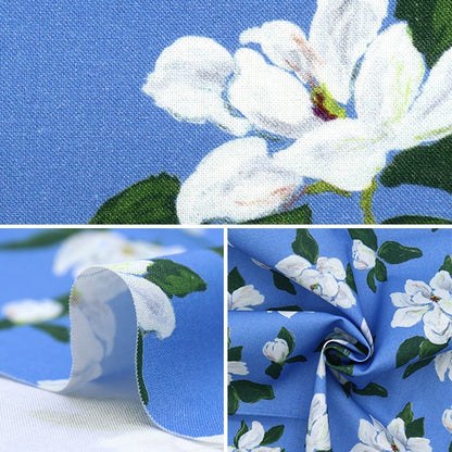 [De la quantité 5] Tissu "USA Cotton Dearstella Magnolias DCWR2133-MARI"