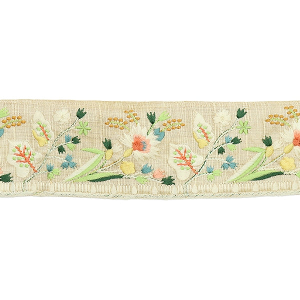 [Из количества 5] ремесленникОтделка "2022 Отделка для индийской вышивки Бежевый 43752b"