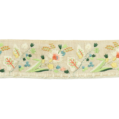 [Из количества 5] ремесленникОтделка "2022 Отделка для индийской вышивки Бежевый 43752b"