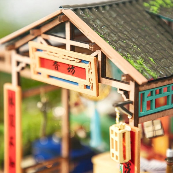 Work kit "Miniature House Saishan Kan SN008"