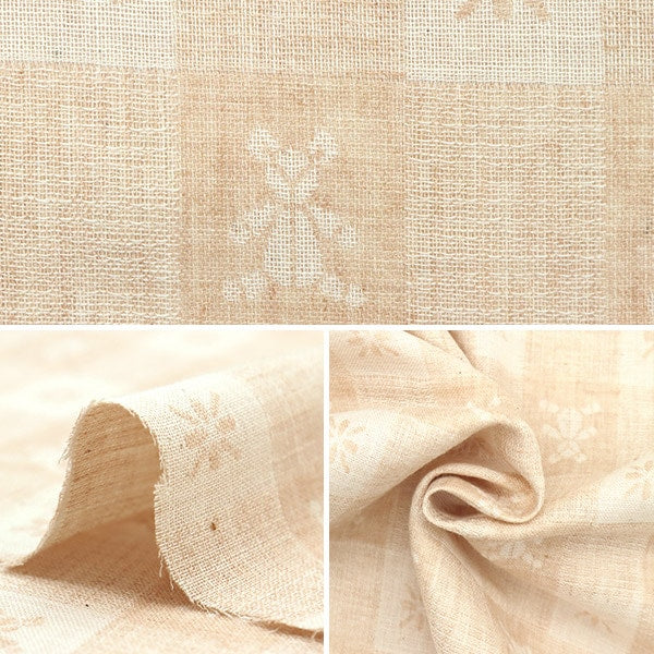 [From quantity 5] Fabric "Organic cotton double gauze R-0529-J-8]