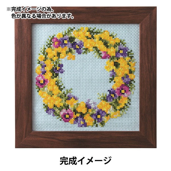 Комплект для вышивки «Расположение цветов для окрашивания сезона марша Mimosa Lease 522203" Лекен Lecien Cosmo Cosmo