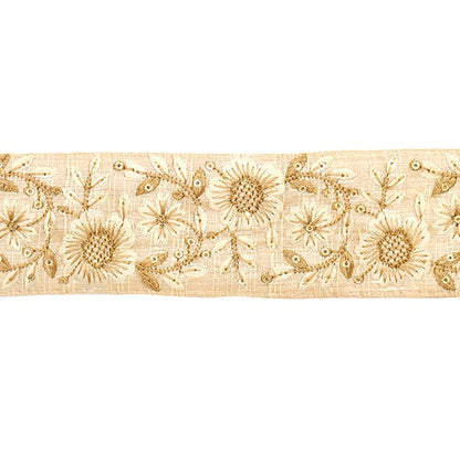 [Из количества 5] ремесленникОтделка "2022 Индийская вышивкаОтделка Kinari 45104f"