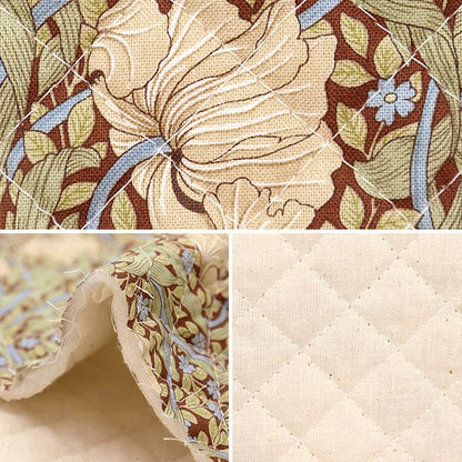 Fabric "Best of Morris Best of Morris Quilt Cut Cloth Approximately 105cm x 50cm Pinpernell Sage C-Q8365-16]