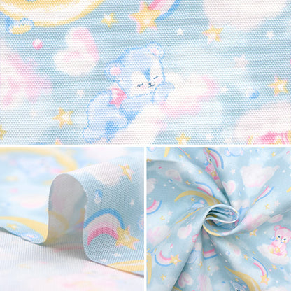 [De 5] tissu "ox classique moderne Shushu Dreamy Bear Blue CMCF-20BL"