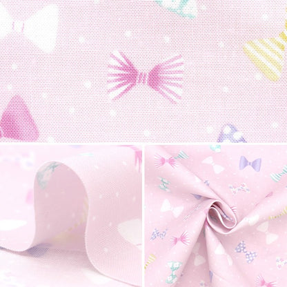 [الكمية من 5] قماش "Seating Petit Collection Ribbon Pink PTC-RIB-A"