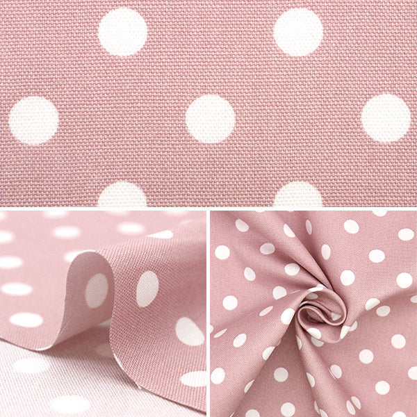 [De la cantidad 5] Fabric "Ox Nuance Dot Pink Beige Ypl-Dot-A"