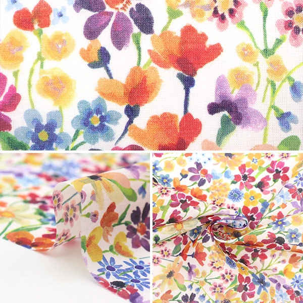 [From quantity 5] Fabric "Liberty Fabric LiyoselLawn Dream Sob Summer 36301126-AS " Liberty Japan