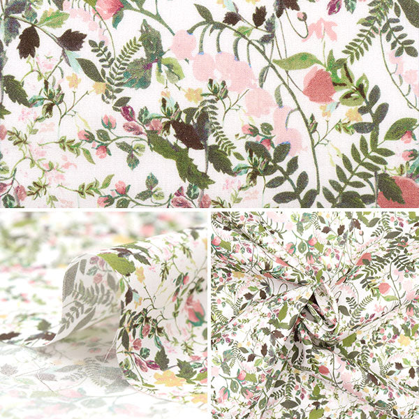 [Dalla quantità 5] Fabric "Liberty Fabric Tanalone Heidimedu 3638139-J23A" [Yuzawa Yasu Originale]