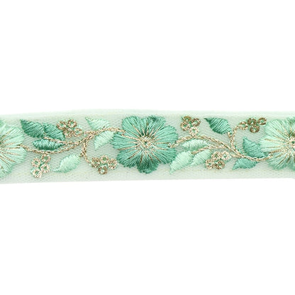 [De la cantidad 5] ArtilleraRibete "2023 Ribete bordado indio 417d"