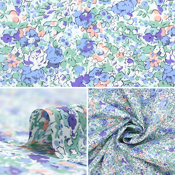 [Из количества 5] ткань "Liberty Fabric Tanalone Print Claire Audo 3332022-EA" Liberty Japan