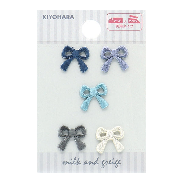 Заплатка "Seal & Iron MiniЗаплатка Лента Blue Mow886" KIYOHARA