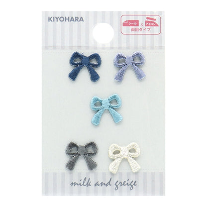 Заплатка "Seal & Iron MiniЗаплатка Лента Blue Mow886" KIYOHARA