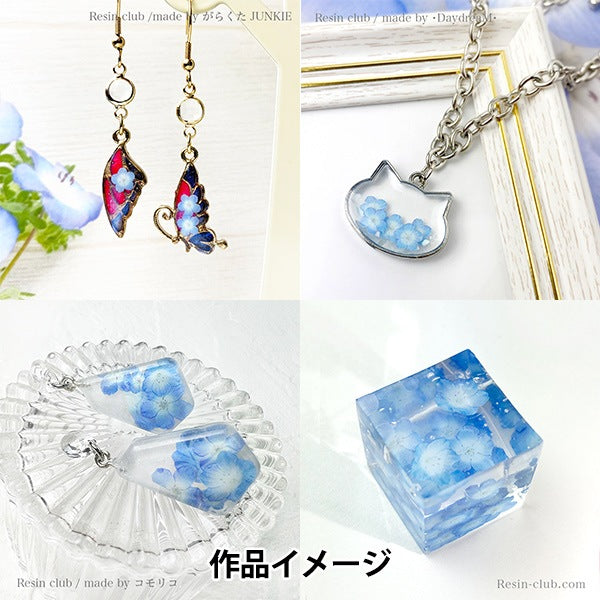 【受注生産】＊noka＊ レジンアイ 【10mm】V～X オビツ11 レジン材料 『ネモフィラ 両面 RC-NEM-101』 レジンクラブ – Yuzawaya