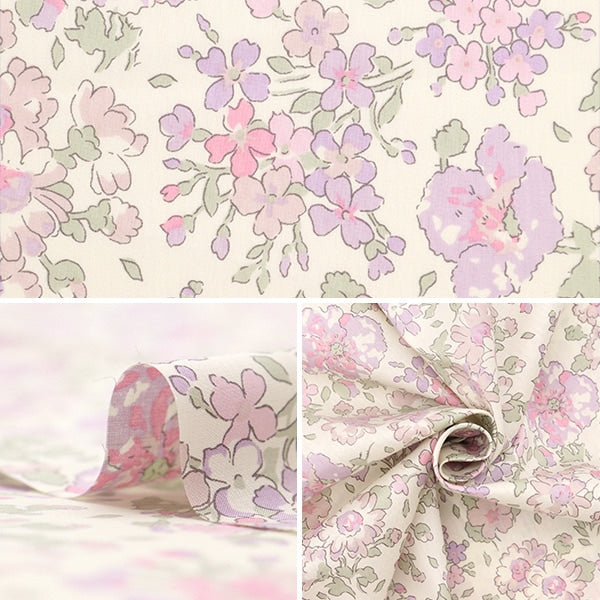 [Aus Menge 5] Stoff "Liberty Fabric Tanalone Clairadroon 3337106-J23C" [Yuzawaya Original]