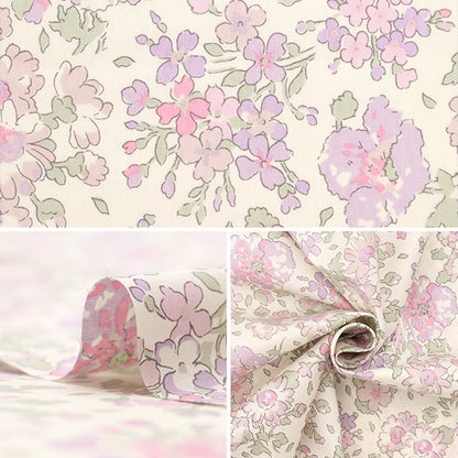 [Aus Menge 5] Stoff "Liberty Fabric Tanalone Claire Dreamloon 3337106-J23C" [YuzawayaOriginal】