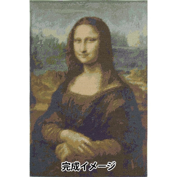 Embroidery kit "Needle Point Kit DMC x Louvre Museum Collection Mona Liza C122K/81" DMC DM Sea