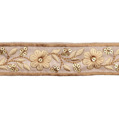 [From quantity 5] HandicraftTrim 『2023 Indian embroidery trim 45641#8』