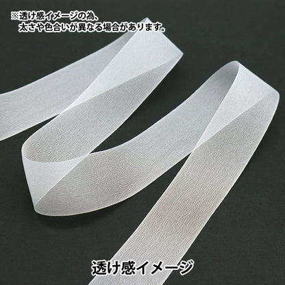 [Dalla quantità 5] Nastro "chiffonNastro 101 colore di circa 19 mm di larghezza 1453"