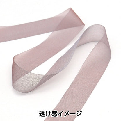 [Dalla quantità 5] Nastro "chiffonNastro 38 ° colore di circa 24 mm di larghezza 1453"