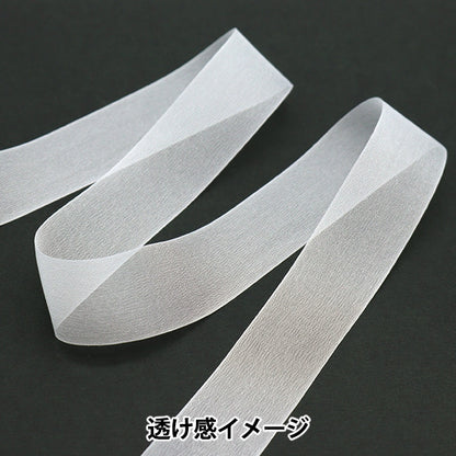 [Dalla quantità 5] Nastro "chiffonNastro 101 Colore di circa 24 mm di larghezza 1453"