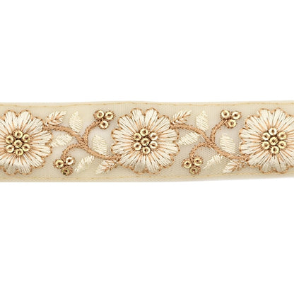 [From quantity 5] HandicraftTrim 『2023 Indian embroidery trim 604C]