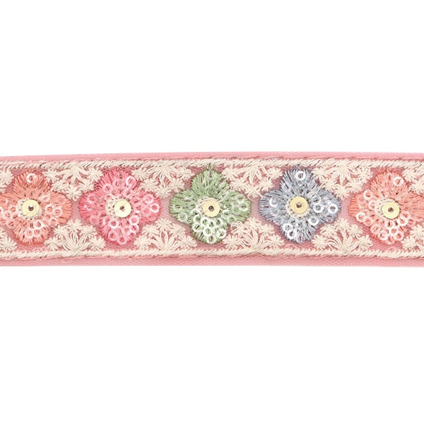 [From quantity 5] HandicraftTrim 『2023 Indian embroidery trim 607G]