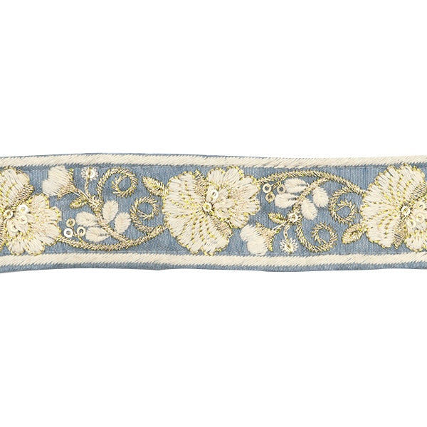 [From quantity 5] HandicraftTrim 『2023 Indian embroidery trim 645i]