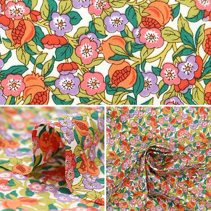 [De 5] Fabric "Liberty Fabric Tanalone Nectar 3633203-23at" Liberty Japón Libertad Japón