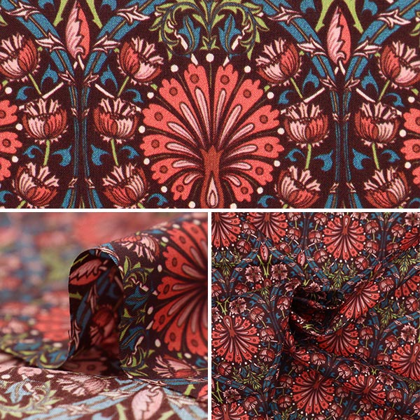 [De la quantité 5] tissu "Liberty tissu tanalone Peacock place 36333211-23at" Liberty Japan Liberty Japan