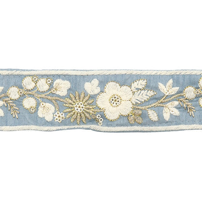 [From quantity 5] HandicraftTrim 『2023 Indian embroidery trim 654i]