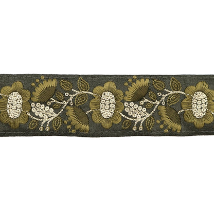 [From quantity 5] HandicraftTrim 『2023 Indian embroidery trim 43205B4]