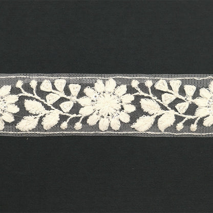 [From quantity 5] HandicraftTrim 『2023 Indian embroidery trim 45967』