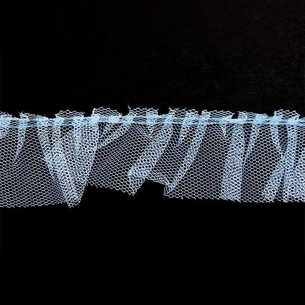 [수량 5에서] 레이스 "Tulle Box Frill 2023 4 No. 4 Color Sax 535F-4"