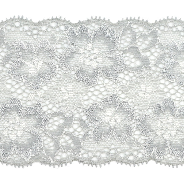 [الكمية من 5] الدانتيلالشريطشريط "دانتيل مطاطي 2023 عرض حوالي 75 ملم رمادي 272279R"