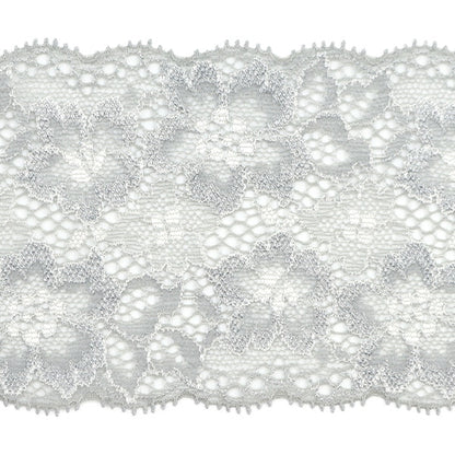 [الكمية من 5] الدانتيلالشريطشريط "دانتيل مطاطي 2023 عرض حوالي 75 ملم رمادي 272279R"