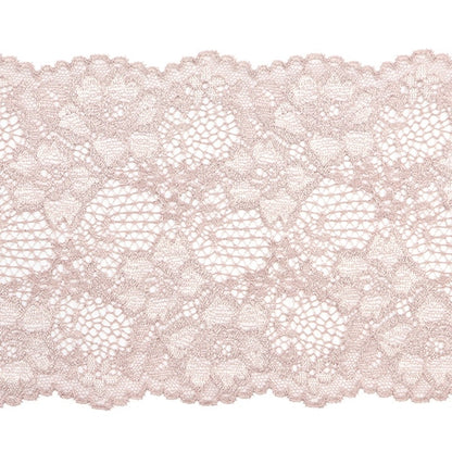 [Dalla quantità 5] razzaNastroNastro "Larghezza del pizzo elastico 2023 circa 13 cm Mocha 71R"