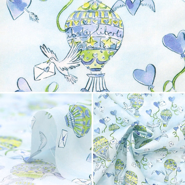 [From quantity 5] Fabric "Liberty Fabric Tana lawn Love Inze Air 3636835-AU] Liberty Japan