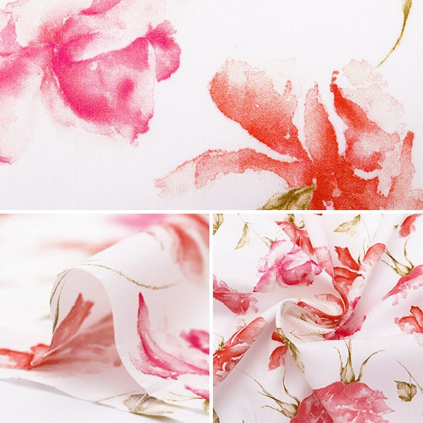 [Da 5] Fabric "Liberty Fabric Tanalone Vivian Rose 3636837-Au Liberty Giappone Liberty Giappone