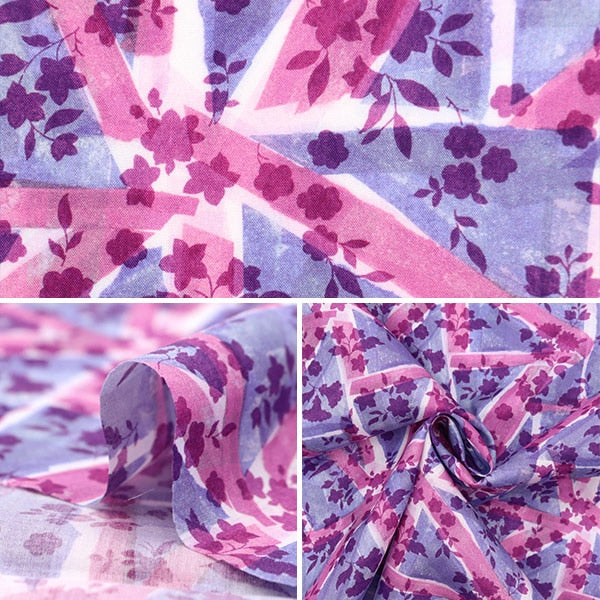 [الكمية تبدأ من 5] قماش "Liberty Fabrics Tana Lawn Floral Flag 3636843-AU" Liberty Japan Liberty Japan