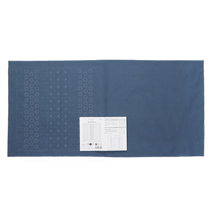 Embroidery Fabric "Hanachikin cloth Pack Kasumisou Navy Blue H-14113" Olympus