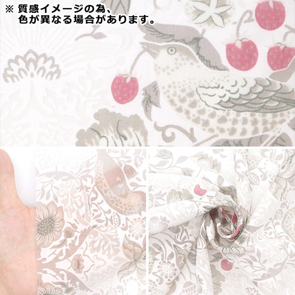 [Dalla quantità 5] Fabric "Moda Best of Morris Best of Morris Opal Strawberry Sea 8076-16"