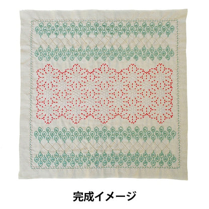 طقم تطريز "Sashiko Kit La Bouquetiere Petunia SK-446" أوليمبوس